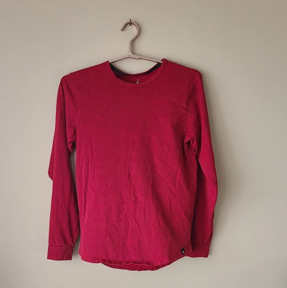 Jordan mens tshirts long sleeve sz.S red